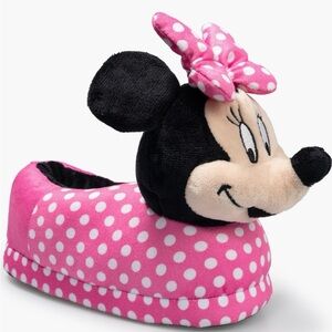 Disney Minnie Mouse 3D Slipper Size Little Kid 2/3M